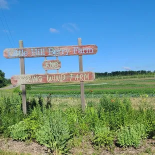 Entrance to the farm