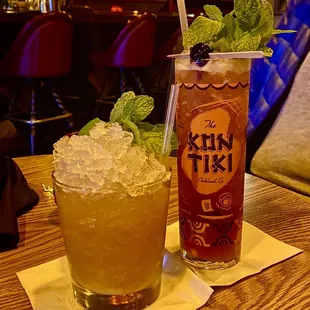Little Hill Mai Tai and Singapore Sling