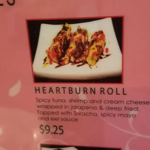 MY favorite sushi roll.