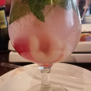 WORLDS  BEST LYCHEE NUT MOJITO