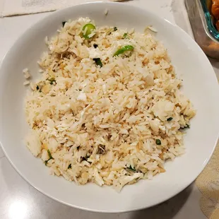 Dried Scallop &amp; Egg White Fried Rice