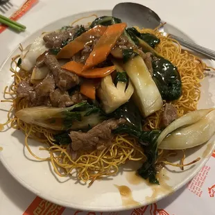 Pan Fried Noodles