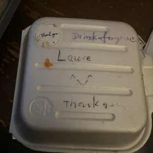 I'm not sure what this says.