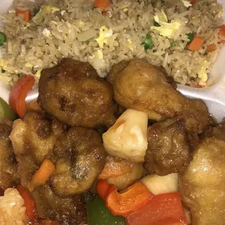 Sweet and Sour Pork -- Lunch Special