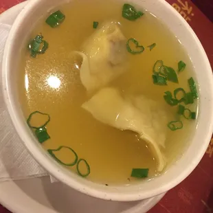 Wonton soup