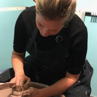 My first time on the wheel. So much fun.