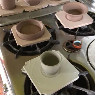 A few of our first attempts.