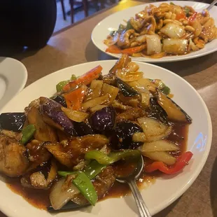 5. Eggplant in Garlic Sauce