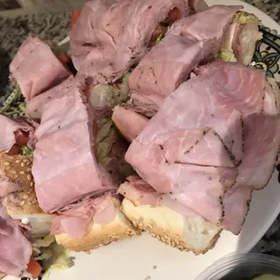 Italian on seeded roll