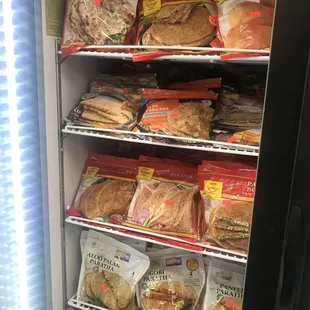 Frozen stuffed Parathas