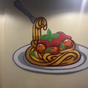 a plate of spaghetti and tomato sauce