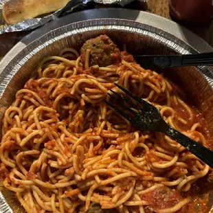 pasta dish, pasta, food