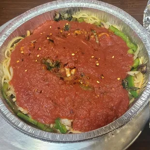 Pasta bake vegan