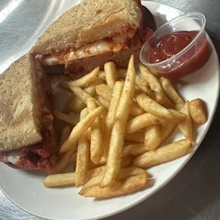 Signature Meatball Parmigiana Panini