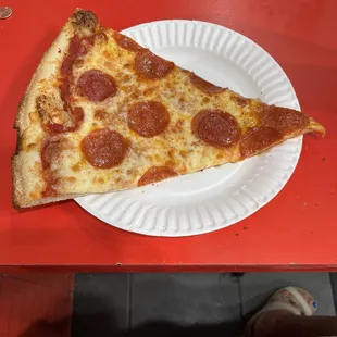 Pepperoni pizza