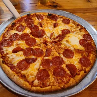 Good old pepperoni pizza