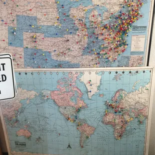 a map of the world