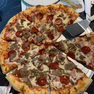 Meat lovers pizza is the BOMB!!