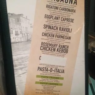 Main courses