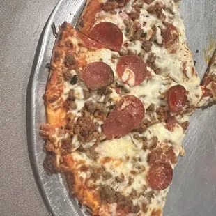 All Meats Pizza