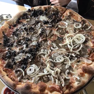 Created our own pizza
