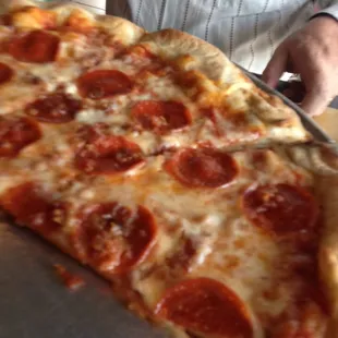 Large Bacon and pepperoni
