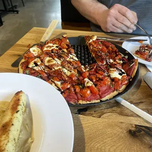 Jewel Tomato Bruschetta Pizza
