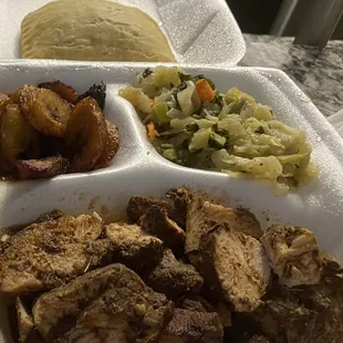 White Jerk Chicken Meal