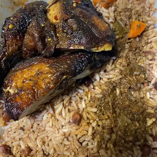 Dark Jerk Chicken Meal