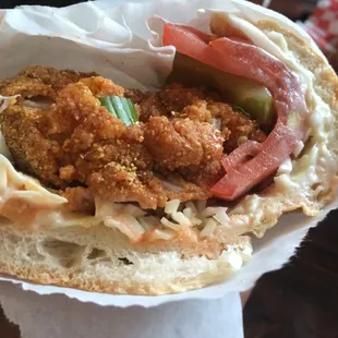 Oyster PO boy