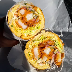 Crescent City Fried Shrimp Po Boy