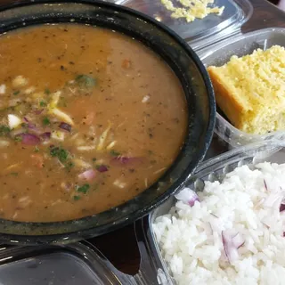 Chicken and Andouille Okra Gumbo