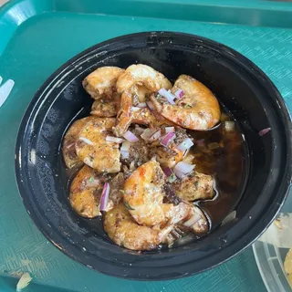 E. BBQ Shrimp Plate