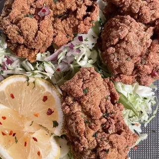 Q. Side of Fried Oysters