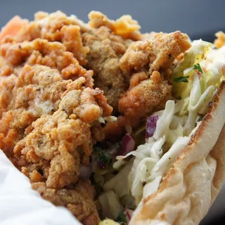 10. Crescent City Fried Oyster Po'Boy