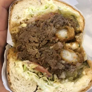 15. Little Jewel Surf and Turf Po'Boy