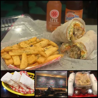 16. Vegetarian French Fry Po'Boy