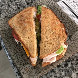 Turkey on multigrain