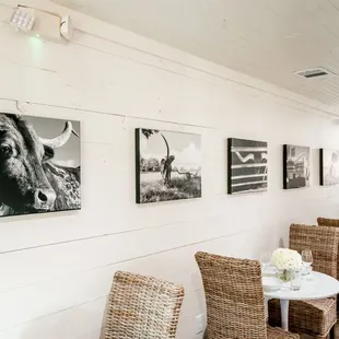 Cozy couples&apos; seating!