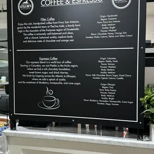 Coffee bar