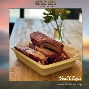 Veal chops
