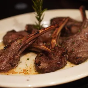 My dinner entree Rack of lamb chops *12/28/24