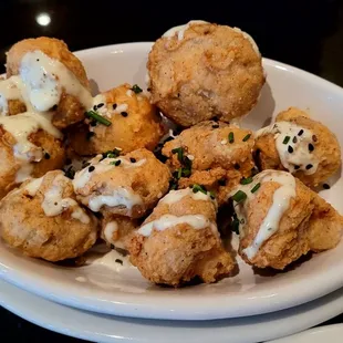 Fried mushrooms