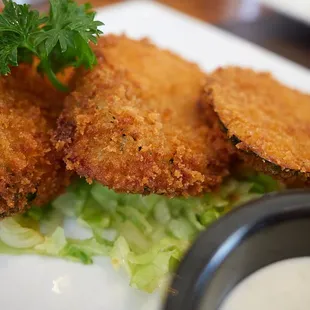 Fried zucchini