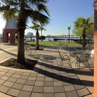 One of the best breakfast views in town