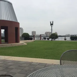 View sitting outside