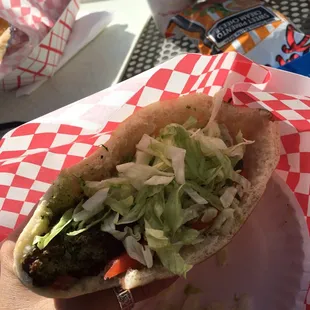 Falafel - pan fried