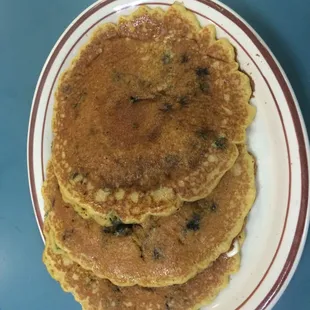 New blueberry pancakes