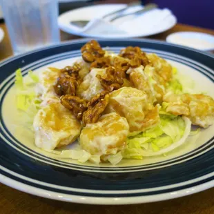 Honey Walnut Prawns
