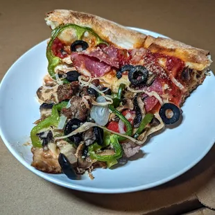 large everything $34.50 (tax included on all their pizzas)